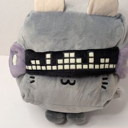 Roblox Pet Simulator X Techno Cat with Visor Headphones Soft Toy Plush