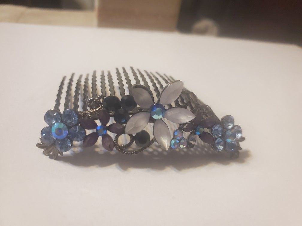 Rhinestone Hair Comb 