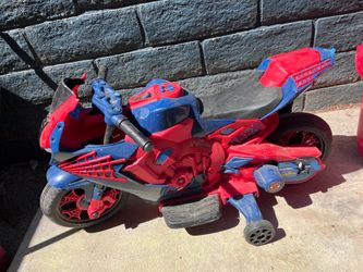 Spider-Man motorcycle