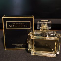Notorious by Ralph Lauren Perfume, 2.5
0z / 75 ml Eau de Parfum Spray 