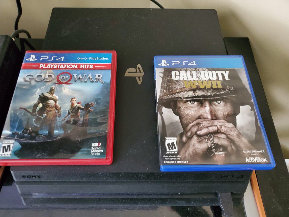PS4 PRO+3 GAMES
