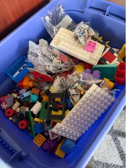 Bin of Legos