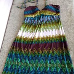 Soulmates maxi fitted dress sz Medium 