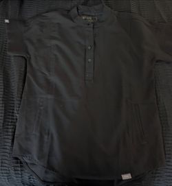 Figs Scrub Black Top