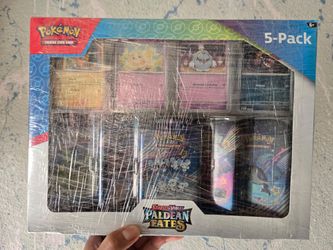 Pokémon Paldean Fates 5-Mini Tin box $400