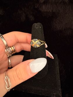 14k sapphire ring