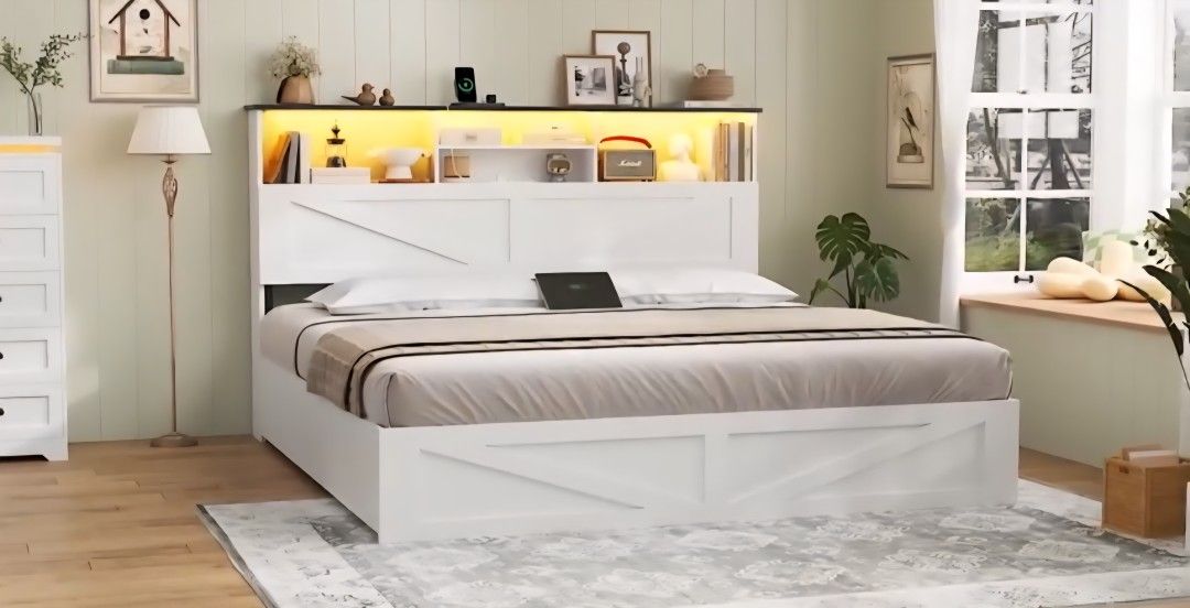 Farmhouse Full Bed Frame