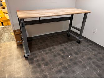 Like New Global Industrial Work Bench with Power