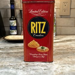Ritz Cracker Tin