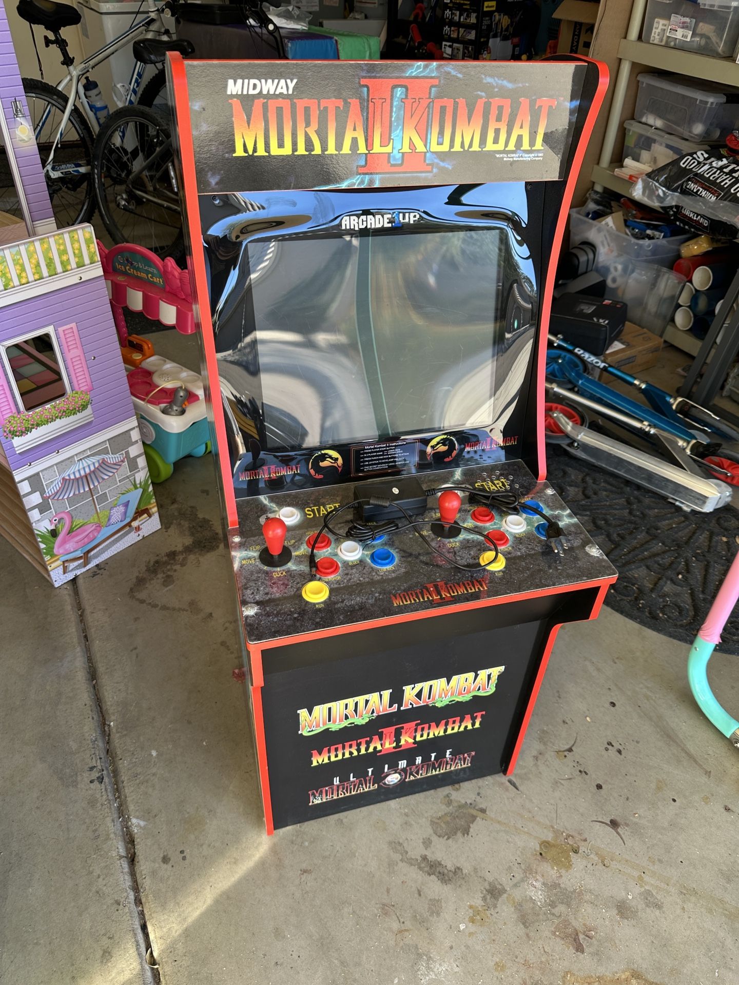 Mortal Kombat Arcade 1up - Good Condition