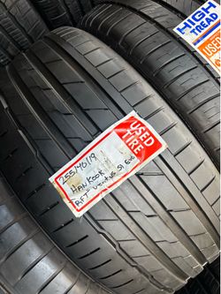 255/40/19 HANKOOK VENTUS (RUN FLAT) (1 TIRE ONLY USED)