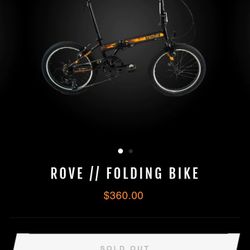 ROVE  FOLDING  BIKE