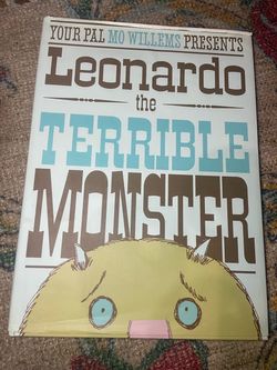 First edition signed Leonardo The Terrible Monster By: Mo Willems