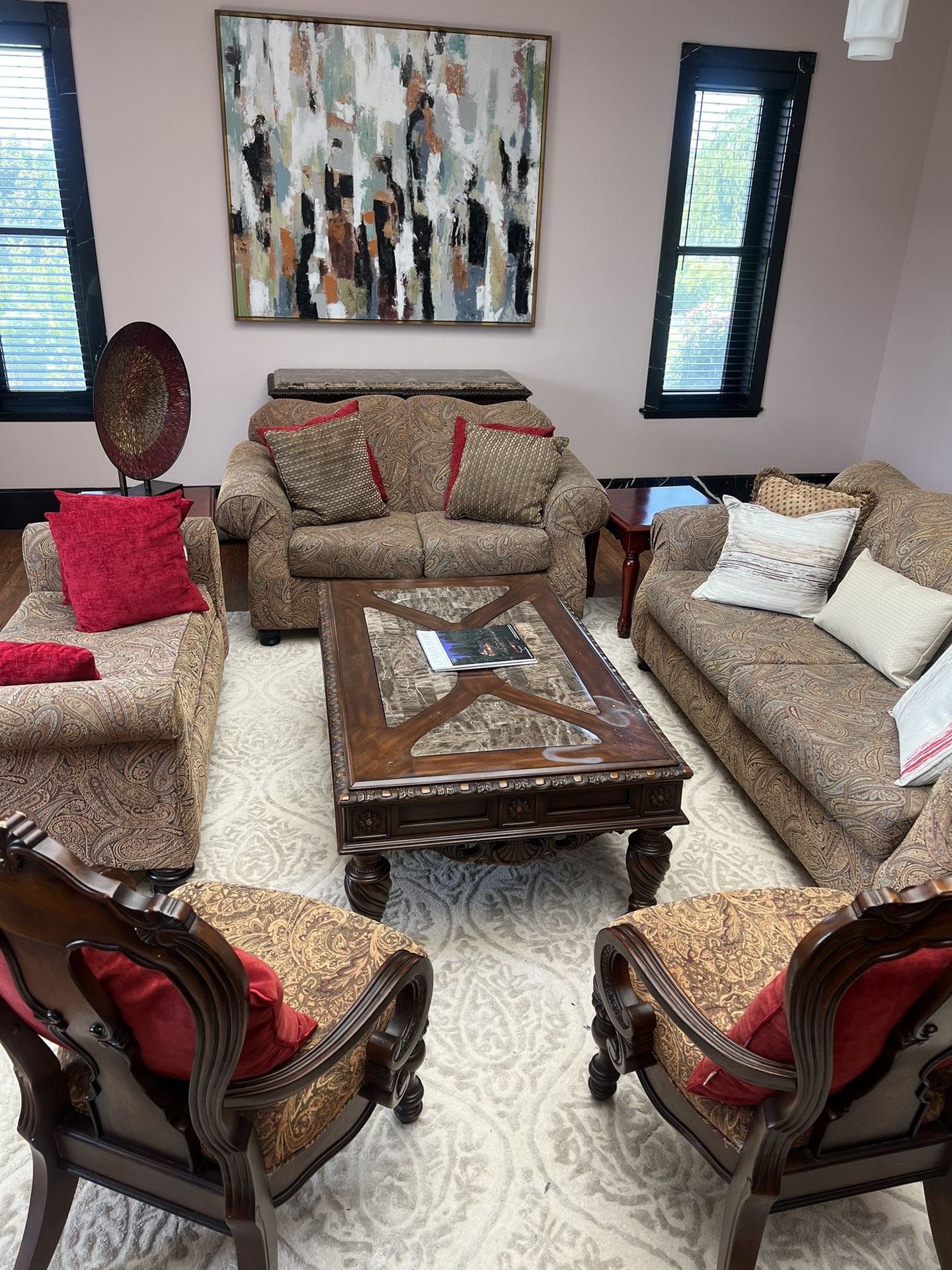 10 Piece Living Room Set