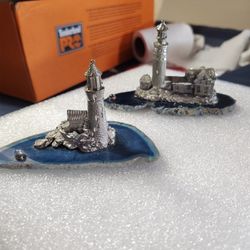 Pewter Lighthouses