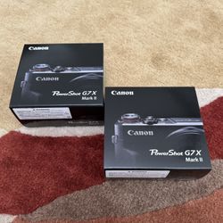 Canon PowerShot G7 X Mark II Camera Brand New