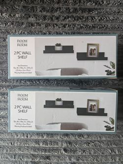 Wall Shelf Set – Lot of 2