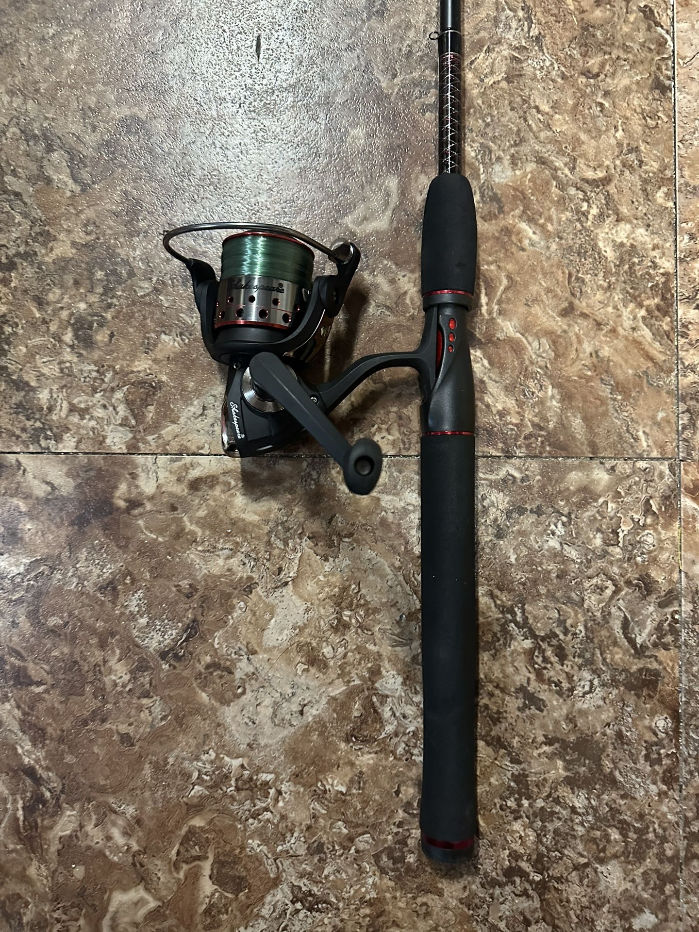 Fishing Set Up . Rod And Reel Combo By Shakespeare/ Ugly stick