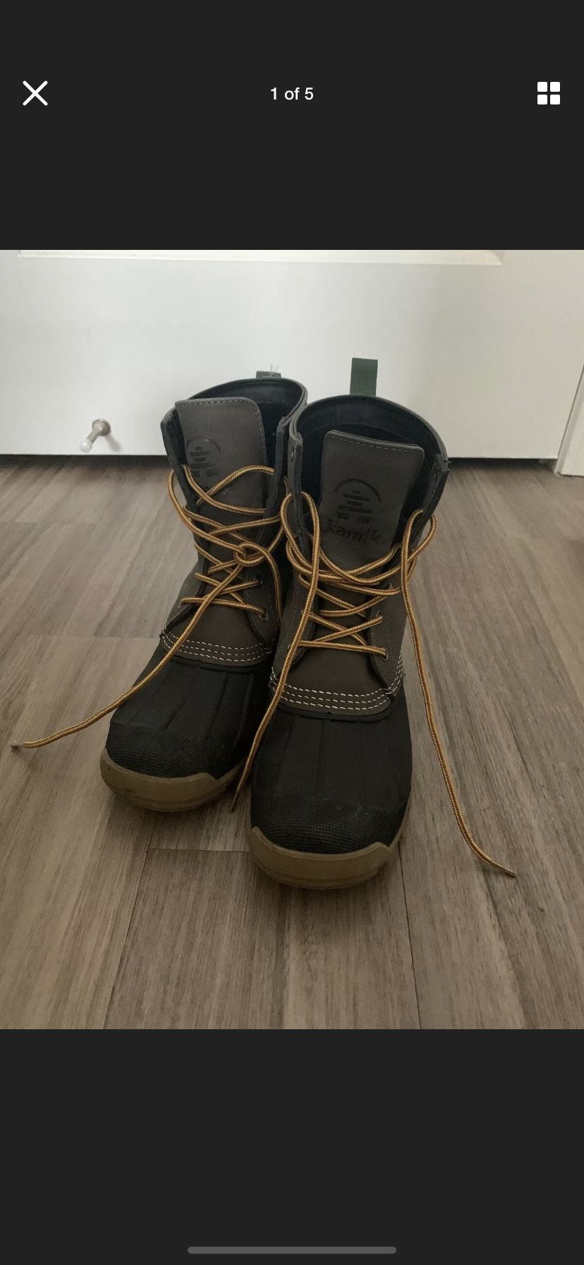 Kamik Rain boots Size 7