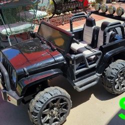 $60 24V 4x4 Jeep For Kids Made By Ride On