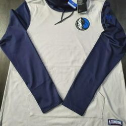 New Womens Under Armour Dallas Mavericks Cowl Neck Sweatshirt Style 1302042 Sz L