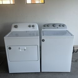 Washer and Dryer 