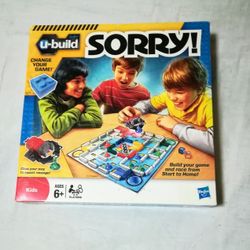 Hasbro U-Build SORRY Board Game NEW