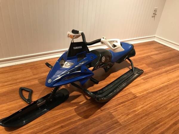 Kids snow bike sled by Yamaha