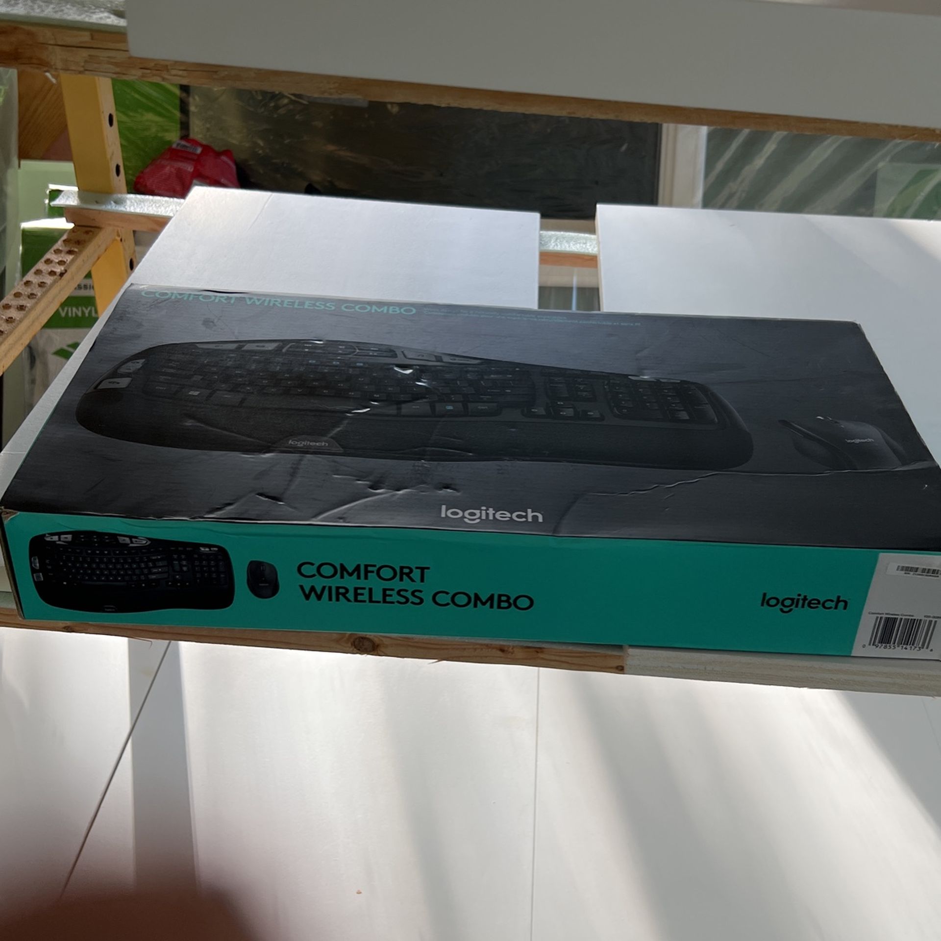 Logitech Wireless Keyboard And Mouse.