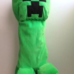 Minecraft Creeper Green Plush Mojang 19” Big Plush Pillow