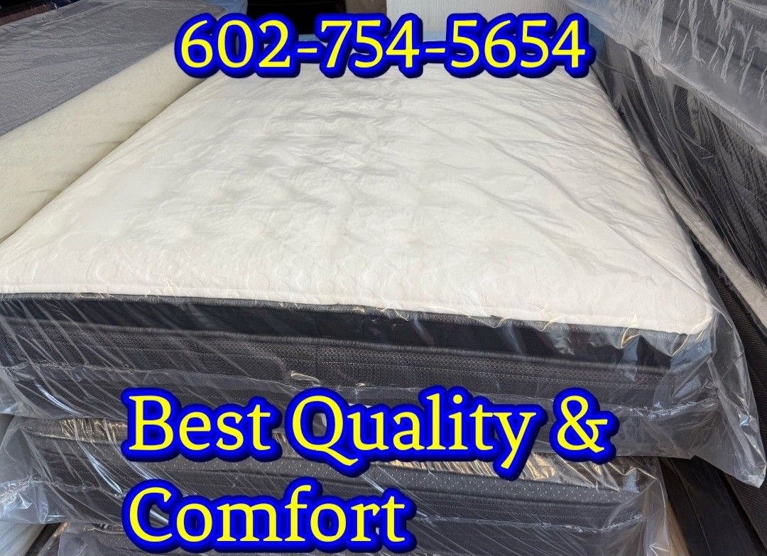 Plush Pillow Top Twin Size Sets $140. $190 Full Size Set