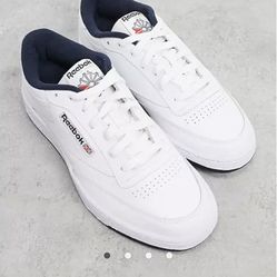 Reebok Classic White And Blue Size 9.5