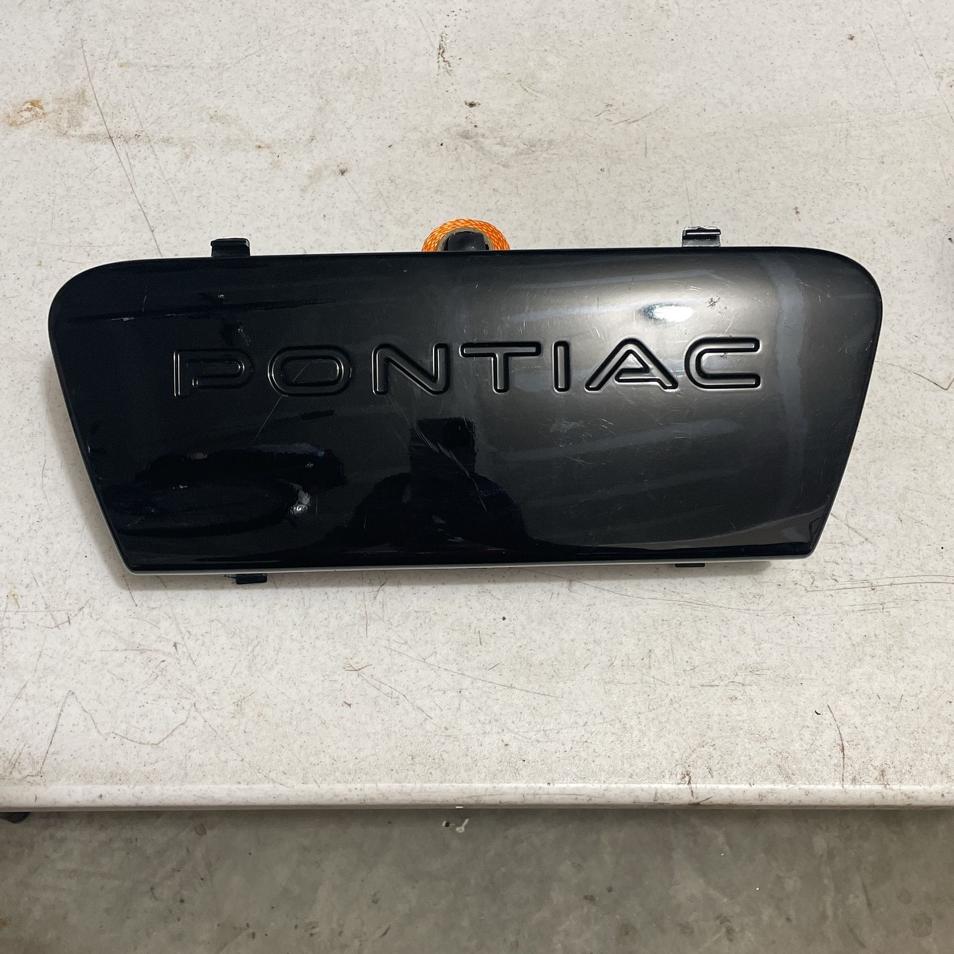 Pontiac Grand Am License Plate Cover