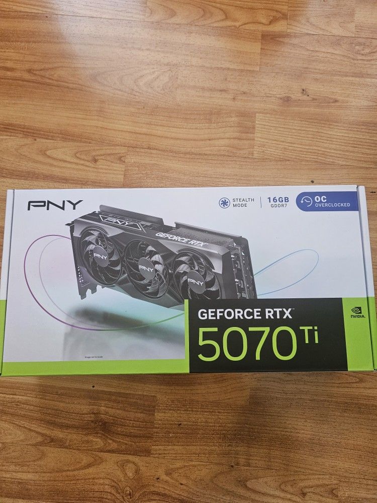 PNY GeForce RTX 5070ti OC Nvidia Graphics Card