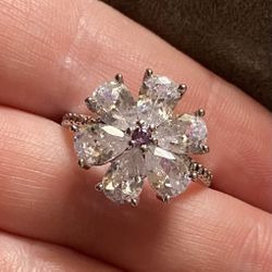 Daisy Silver Ring S925 
