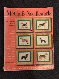 Vintage McCall’s Needlework Fall-Winter 1952-53 Holidays Christmas