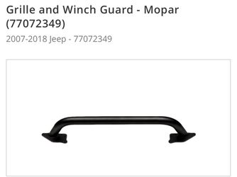Mopar Grill & Winch Guard