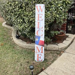 New Lone Star Porch Tall Sign
