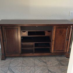 74” entertainment center