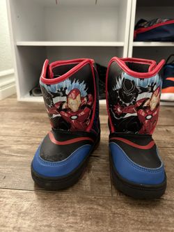 Marvel Toddler Light Up Rain Boots