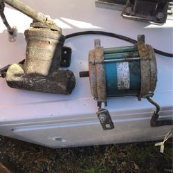 Motors and door closers