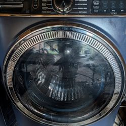 GE front loader washer and dryer