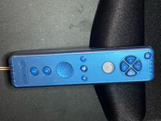 #18 Used Blue Shade Wii Remote for Nintendo Wii Console motion sensor controller