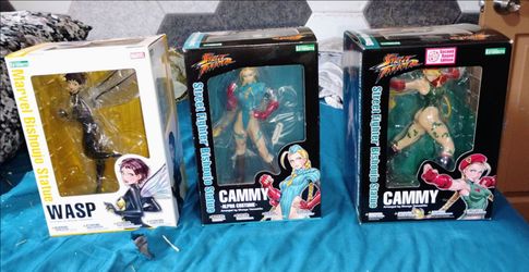 Kotobukiya Bishoujo Bundle: Cammy, Cammy Alpha, & Wasp (New!)