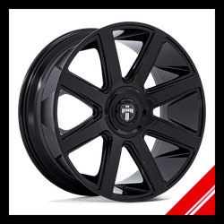 Brand New 24" Dub DC273 PULL 6x139.7 Gloss Black Wheels