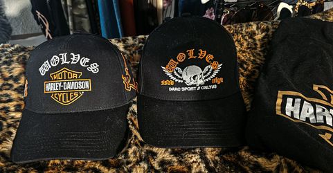 Darc sports wolves Harley Davidson hats