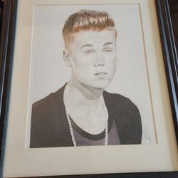 Justin Bieber My Art Work Hand Drawn 160