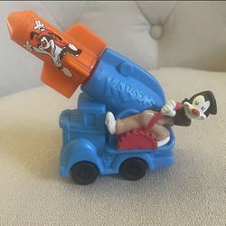 Vintage Animaniacs 1994 Cannon Kaboom McDonalds Toy - Collectible