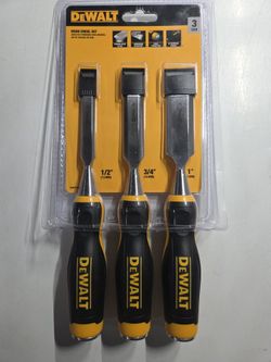DEWALT 3-Piece Wood Chisel Set (DWHT16862)