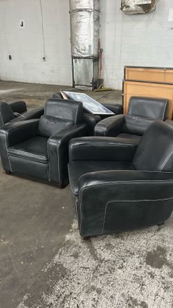 Leather sofa